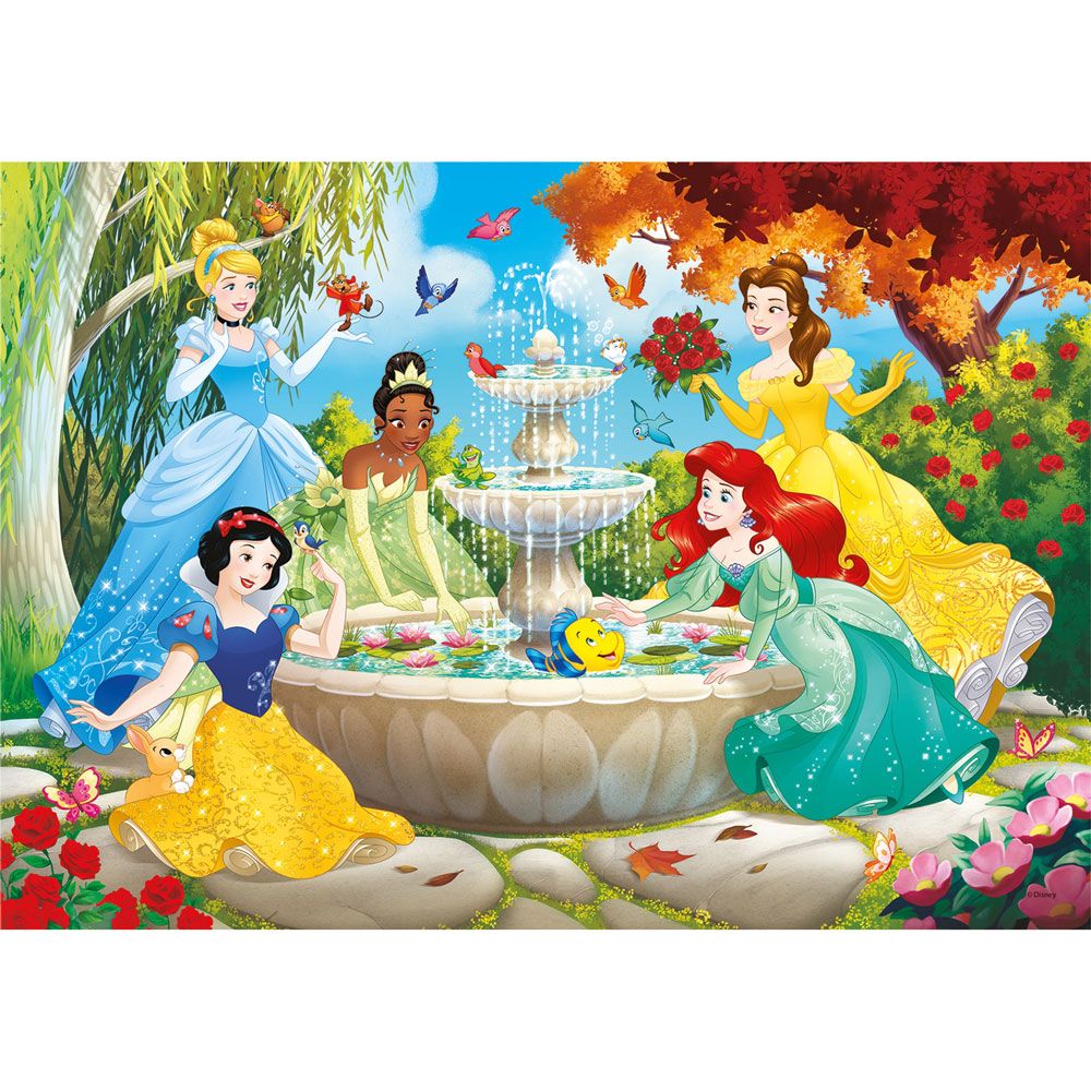 Puzzle 60 piese Clementoni Supercolor Disney Princess 26064 - poza 2