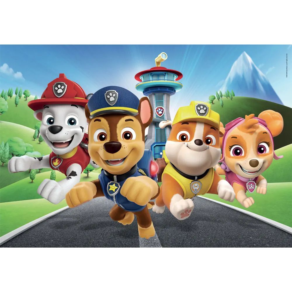 Puzzle 60 piese Clementoni Supercolor Paw Patrol 26114 - poza 2