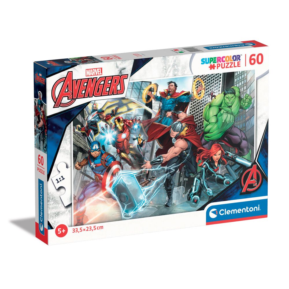 Puzzle 60 piese Clementoni The Avengers - poza 1