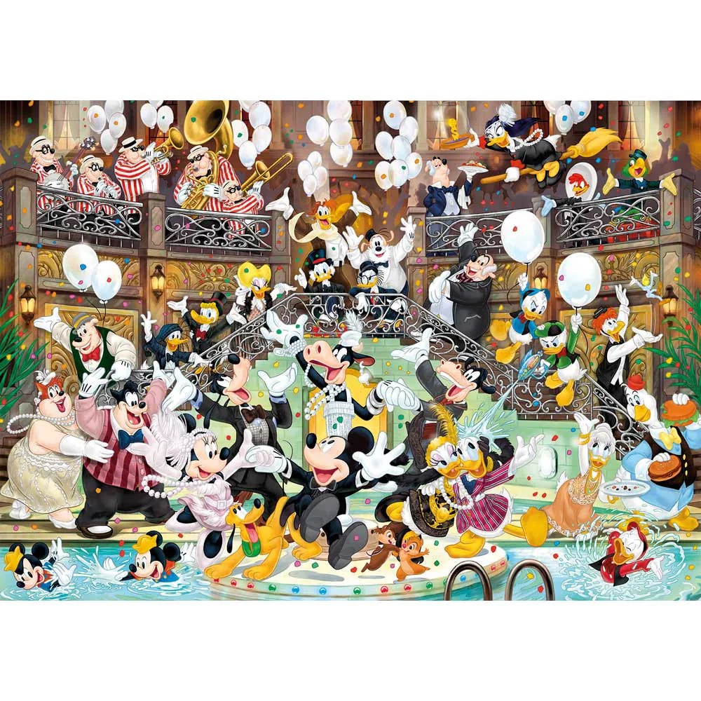 Puzzle 6000 piese Clementoni High Quality Disney Gala Mickey Mouse - poza 2