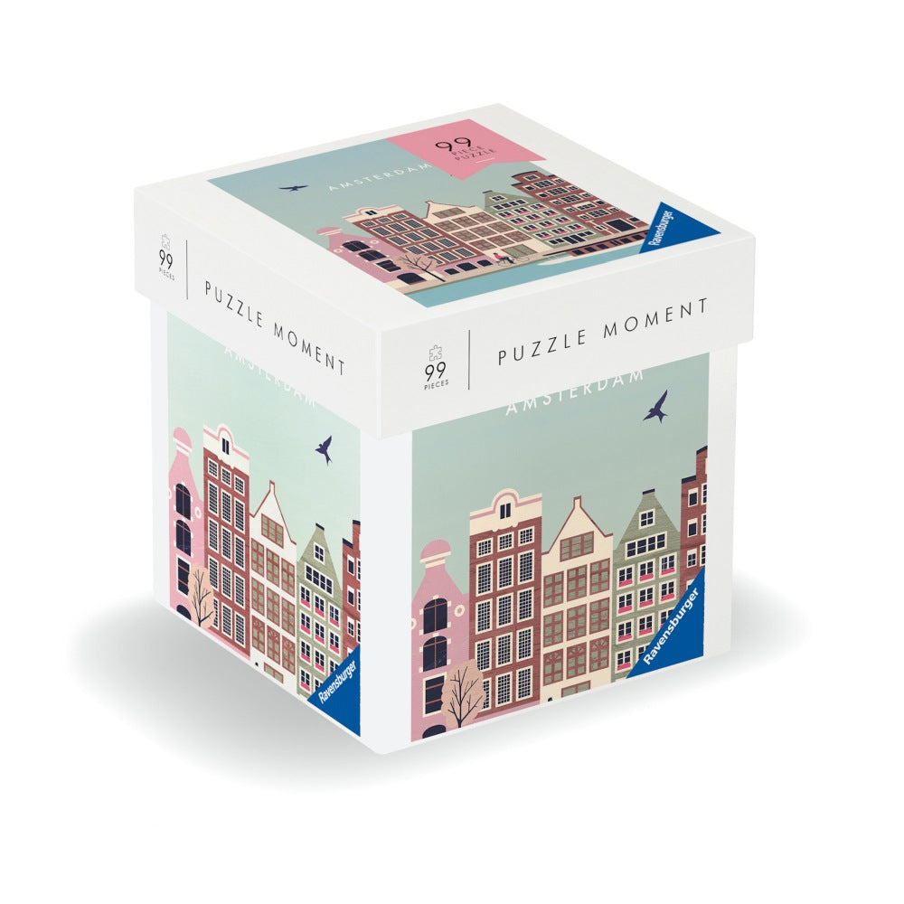 Puzzle 99 piese Ravensburger Moment Amsterdam - poza 1