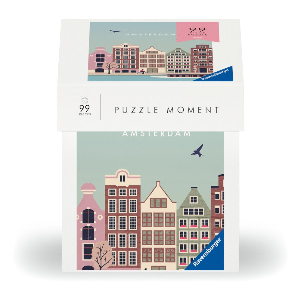 Puzzle 99 piese Ravensburger Moment Amsterdam - poza 3