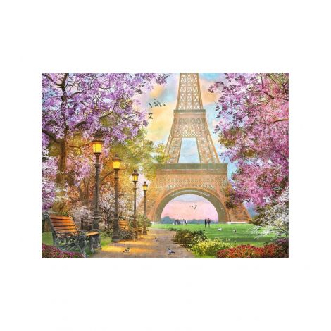 PUZZLE ALEE ROMANTIC PARIS, 1500 PIESE - poza 2
