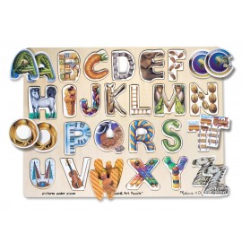 Puzzle Alfabet Art - Melissa and Doug - poza 1