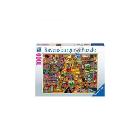 PUZZLE ALFABET, LITERA A, 1000 PIESE - poza 1