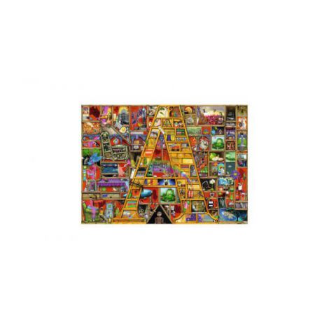 PUZZLE ALFABET, LITERA A, 1000 PIESE - poza 2