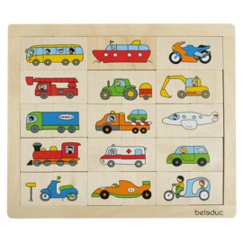 Puzzle Amesteca si potriveste Transport - poza 1
