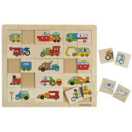 Puzzle Amesteca si potriveste Transport - poza 3