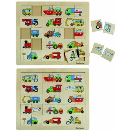 Puzzle Amesteca si potriveste Transport - poza 5