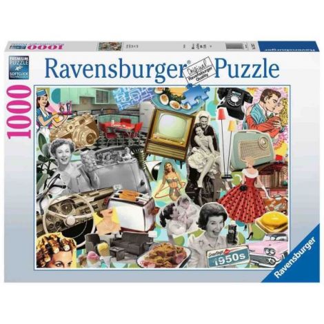 Puzzle Anii 50, 1000 Piese - poza 2