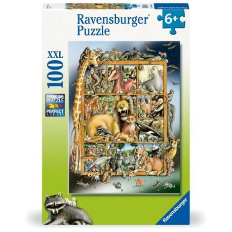Puzzle animale 100 piese - poza 2