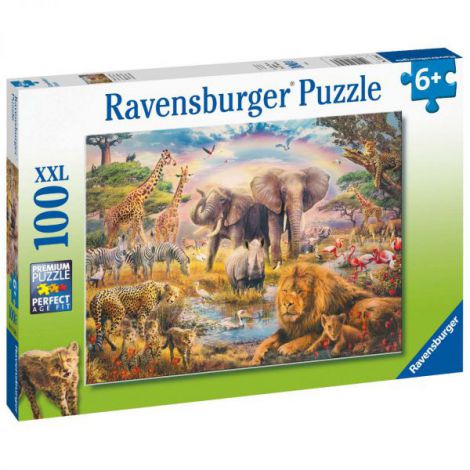 PUZZLE ANIMALE IN SALBATICIE, 100 PIESE - poza 3