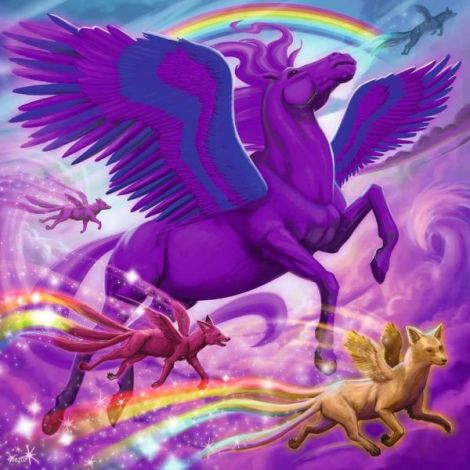 Puzzle Animale Mitice, 3X49 Piese - poza 3