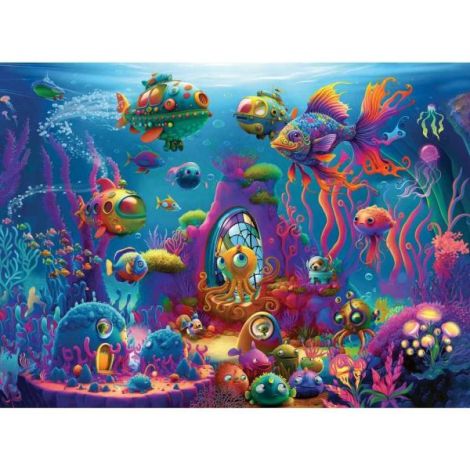 Puzzle animalele oceanului 150 piese - poza 1