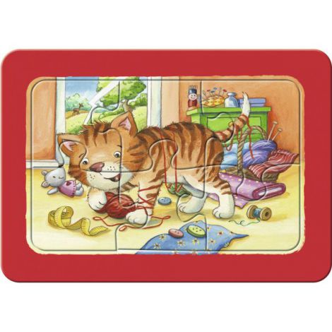 Puzzle Animalute Copii, 3X6 Piese - poza 4