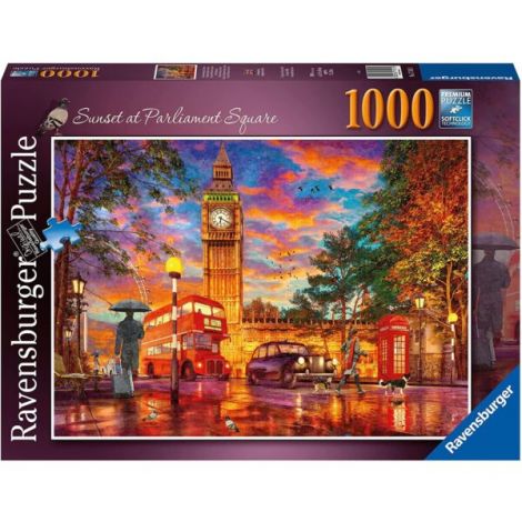 Puzzle Apus In Piata Parlamentului, 1000 Piese - poza 2