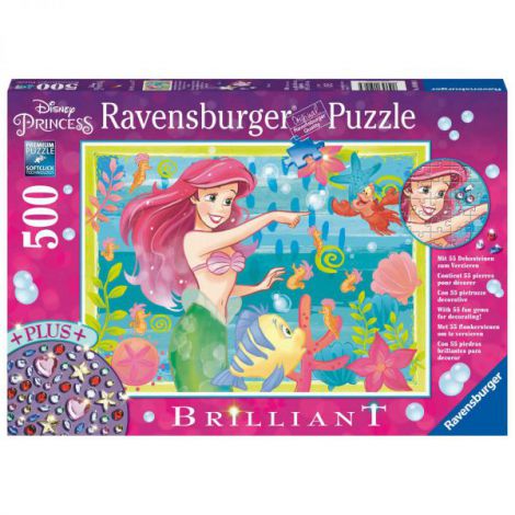 PUZZLE ARIEL, 500 PIESE + STICKERE - poza 1