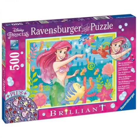 PUZZLE ARIEL, 500 PIESE + STICKERE - poza 3