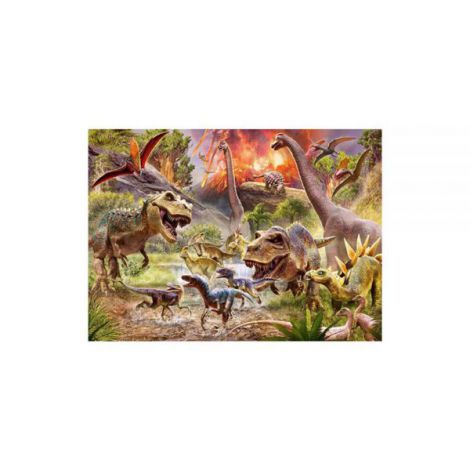 PUZZLE ATACUL DINOZAURILOR, 60 PIESE - poza 2