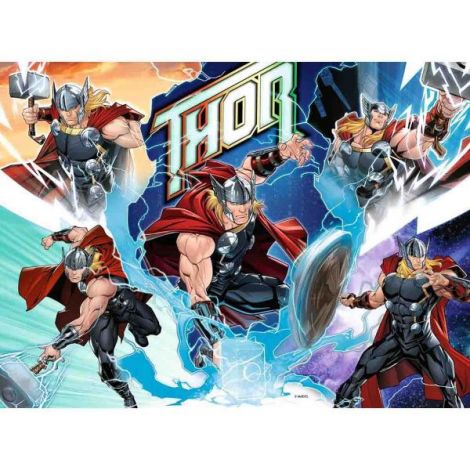 Puzzle Avengers Thor, 100 Piese - poza 1