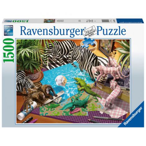 PUZZLE AVENTURA ORIGAMI, 1500 PIESE - poza 1