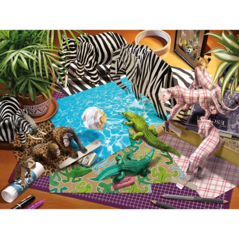 PUZZLE AVENTURA ORIGAMI, 1500 PIESE - poza 3