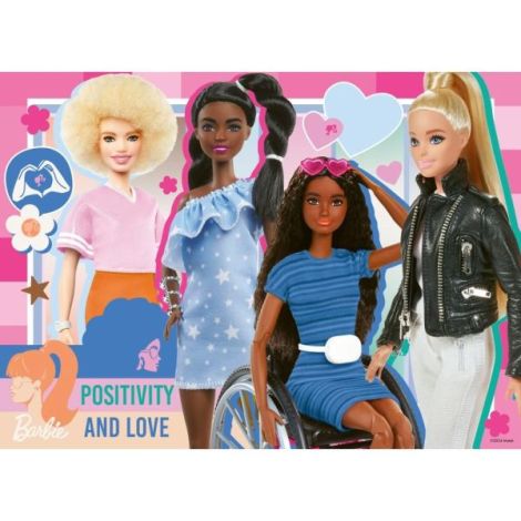 Puzzle Barbie 4x100 piese - poza 2