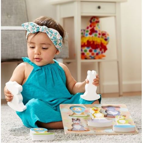 Puzzle bebe Safari Balance Melissa and Doug - poza 4