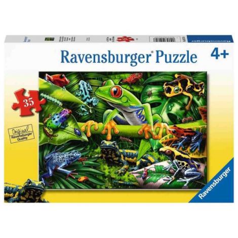 Puzzle Broscute, 35 Piese - poza 2