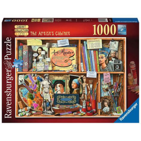 Puzzle cabinetul artistului, 1000 piese 14997 Ravensburger - poza 1