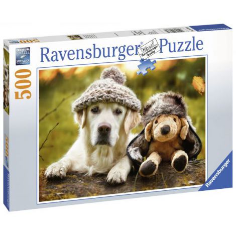 Puzzle Caine Cu Palarie, 500 Piese - poza 2