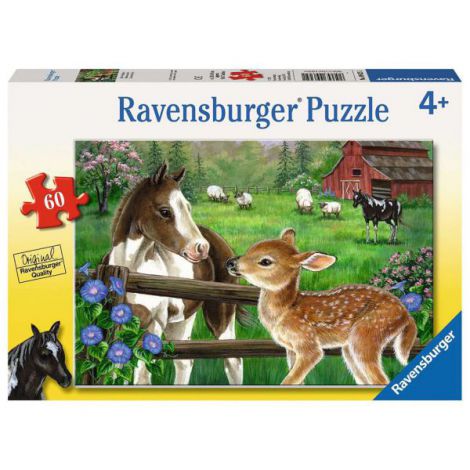 PUZZLE CALUT SI CAPRIOARA, 60 PIESE - poza 1