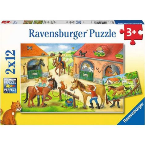 PUZZLE CALUTI, 2x12 PIESE - poza 1