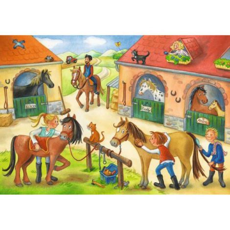 PUZZLE CALUTI, 2x12 PIESE - poza 2