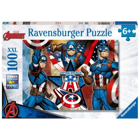 Puzzle capitanul America 100 piese - poza 2