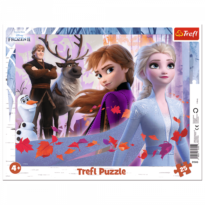 Puzzle carton Adventures in the Frozen,25 piese,+3 ani