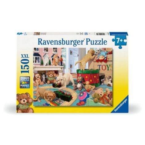 Puzzle catei si jucarii 150 piese - poza 2