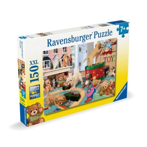 Puzzle catei si jucarii 150 piese - poza 3