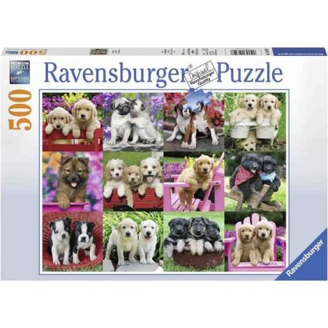Puzzle Catelusi, 500 Piese - poza 2