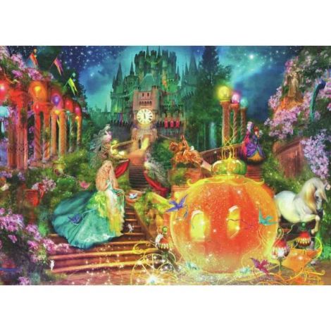 Puzzle Cenusareasa Si Dovleacul Fermecat, 100 Piese - poza 1