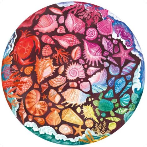 Puzzle cerc animale marine 500 piese - poza 1