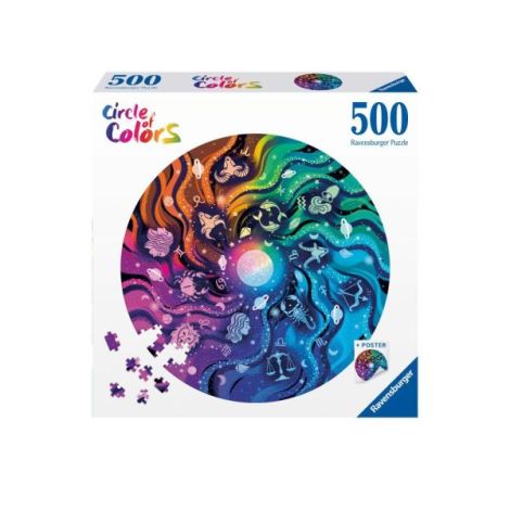 Puzzle cerc astronomie 500 piese - poza 2