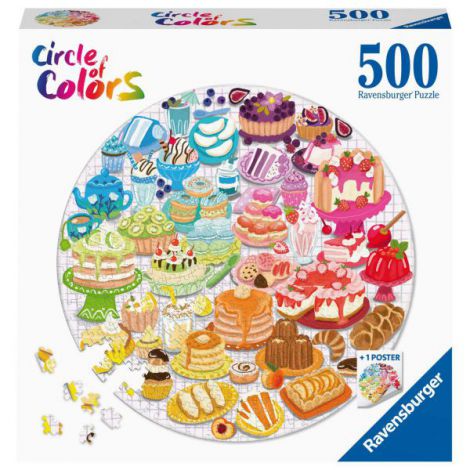 PUZZLE CERC DESERT, 500 PIESE - poza 1
