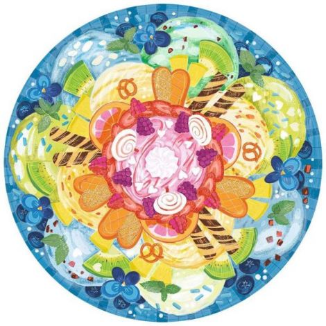 Puzzle Cerc Inghetata, 500 Piese - poza 1