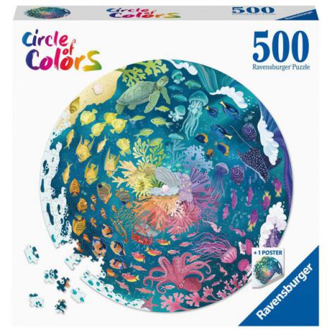 PUZZLE CERC OCEAN, 500 PIESE - poza 1