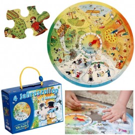 Puzzle circular Anotimpurile - poza 1