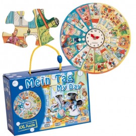 Puzzle circular Invata ceasul - poza 1