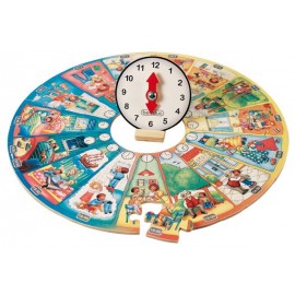 Puzzle circular Invata ceasul - poza 4