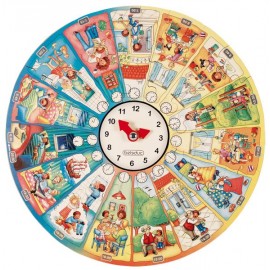 Puzzle circular Invata ceasul - poza 5