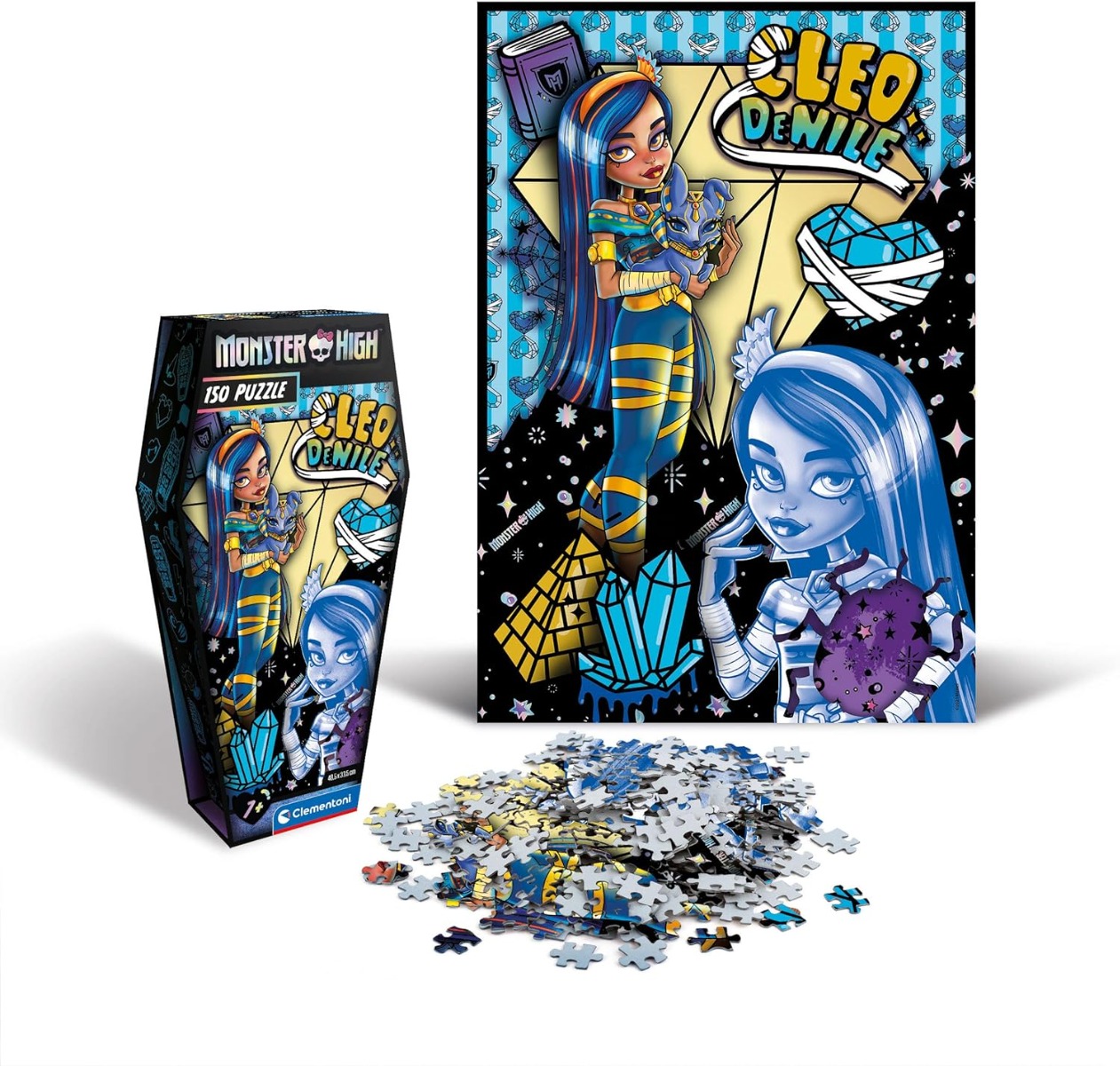 Puzzle Clementoni 150 piese Monster High diverse modele - poza 1